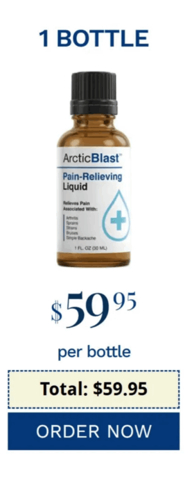 arctic blast 1 bottle