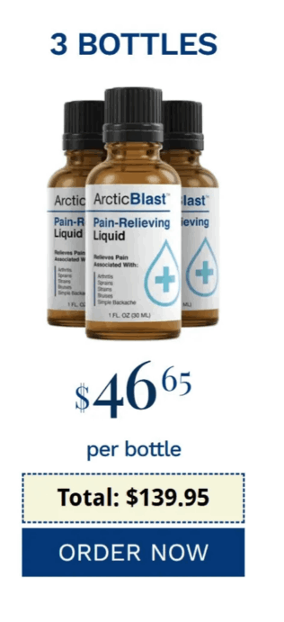 arctic blast 3 bottle